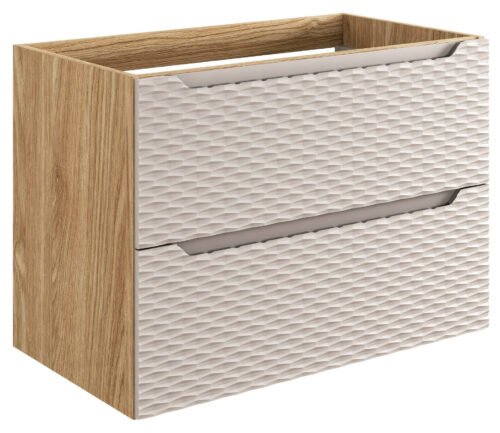 Washbasin cabinet, 80 cm, ocean beige