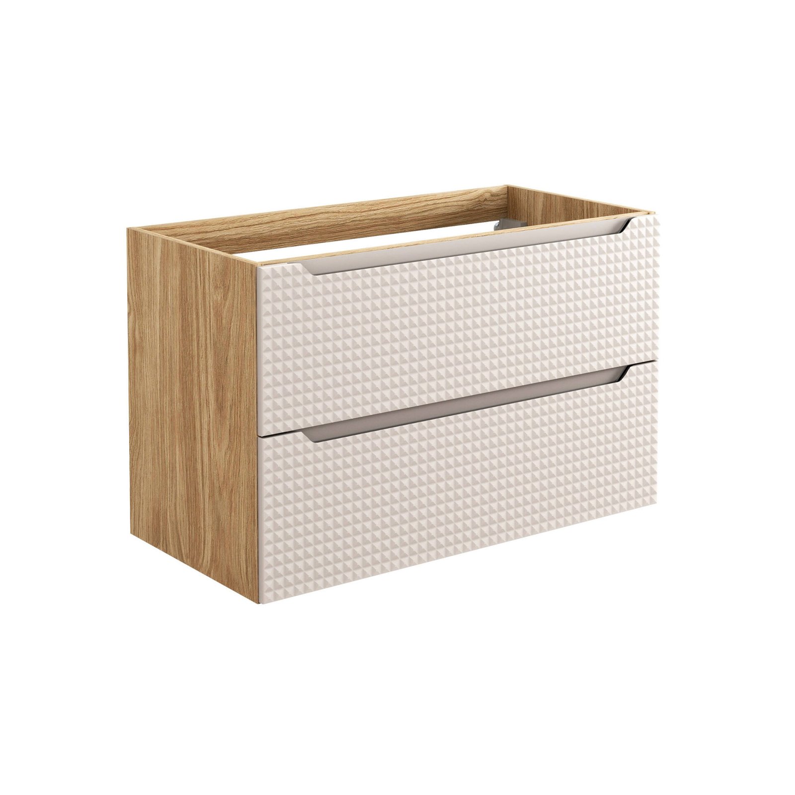 Washbasin cabinet, 90 cm, Luxor Beige