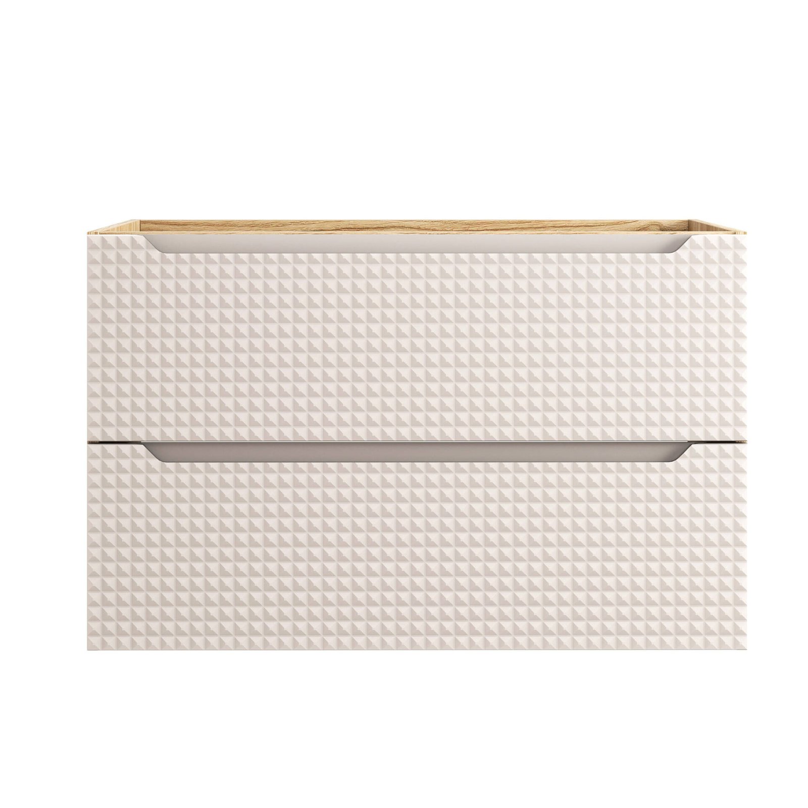 Washbasin cabinet, 90 cm, Luxor Beige - Image 3