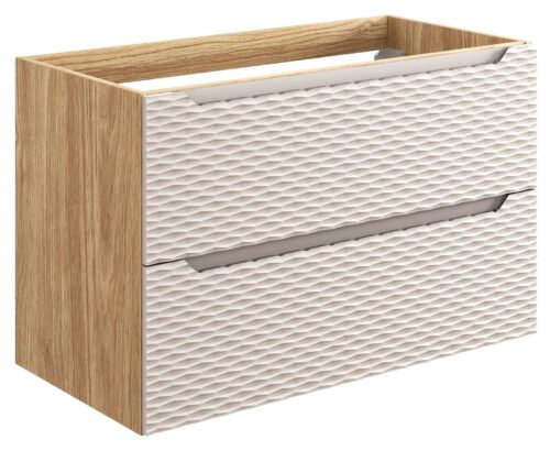 Washbasin cabinet, 90 cm, ocean beige