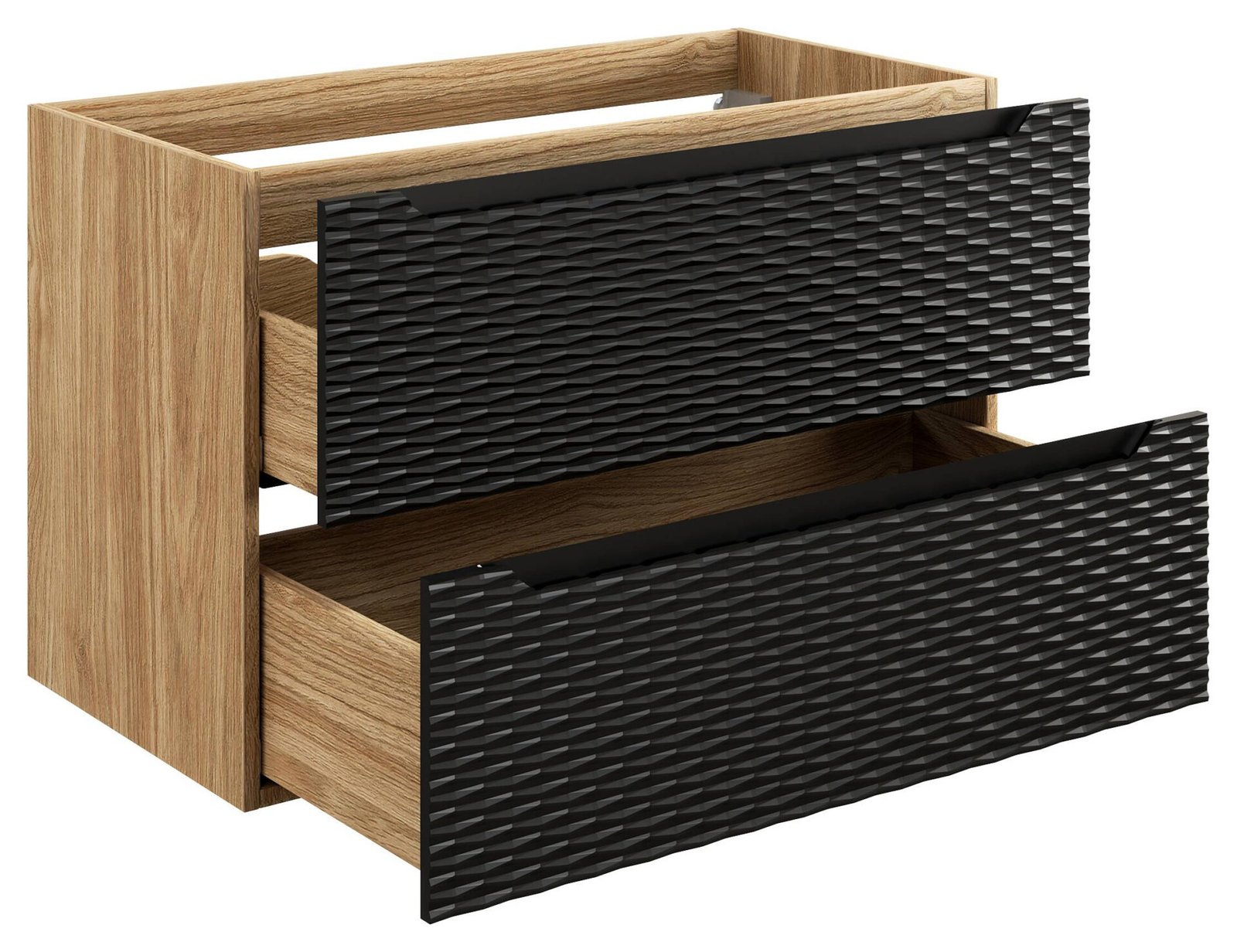 Washbasin cabinet 90 cm, ocean black