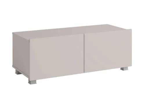 CALABRINI TV cabinet 100 cm, beige, with hanging option, minimalist design, simple shapes, suitable for any interior