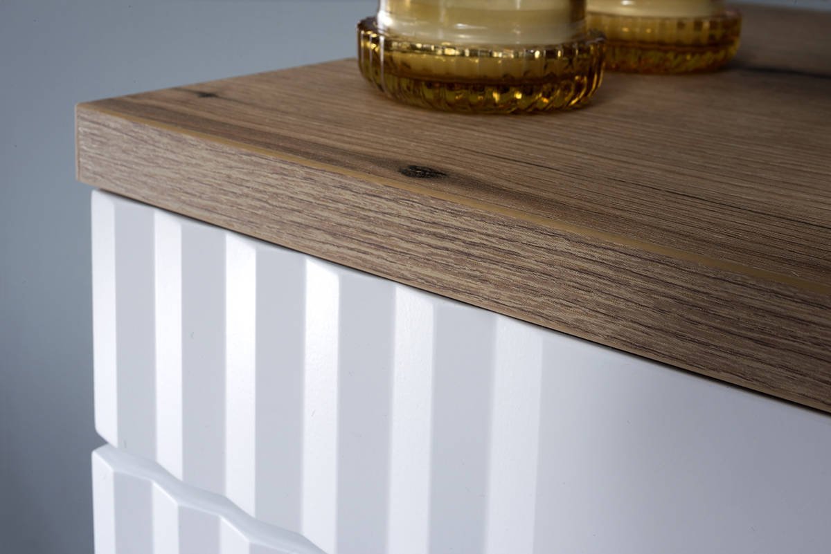 Washbasin cabinet 120 cm FIJI WHITE - Image 6