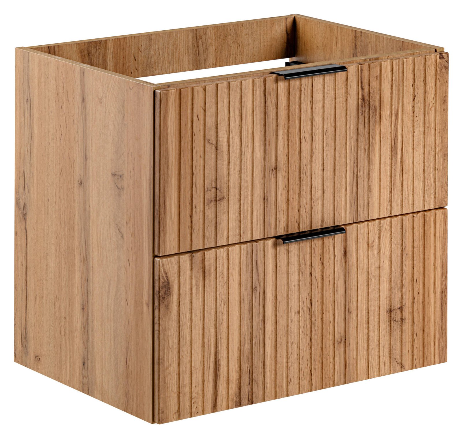 120 cm ADEL OAK double cabinet with SKY120 washbasin set - Image 5