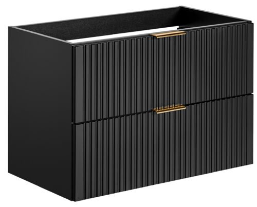 Washbasin cabinet 80 cm ADEL BLACK