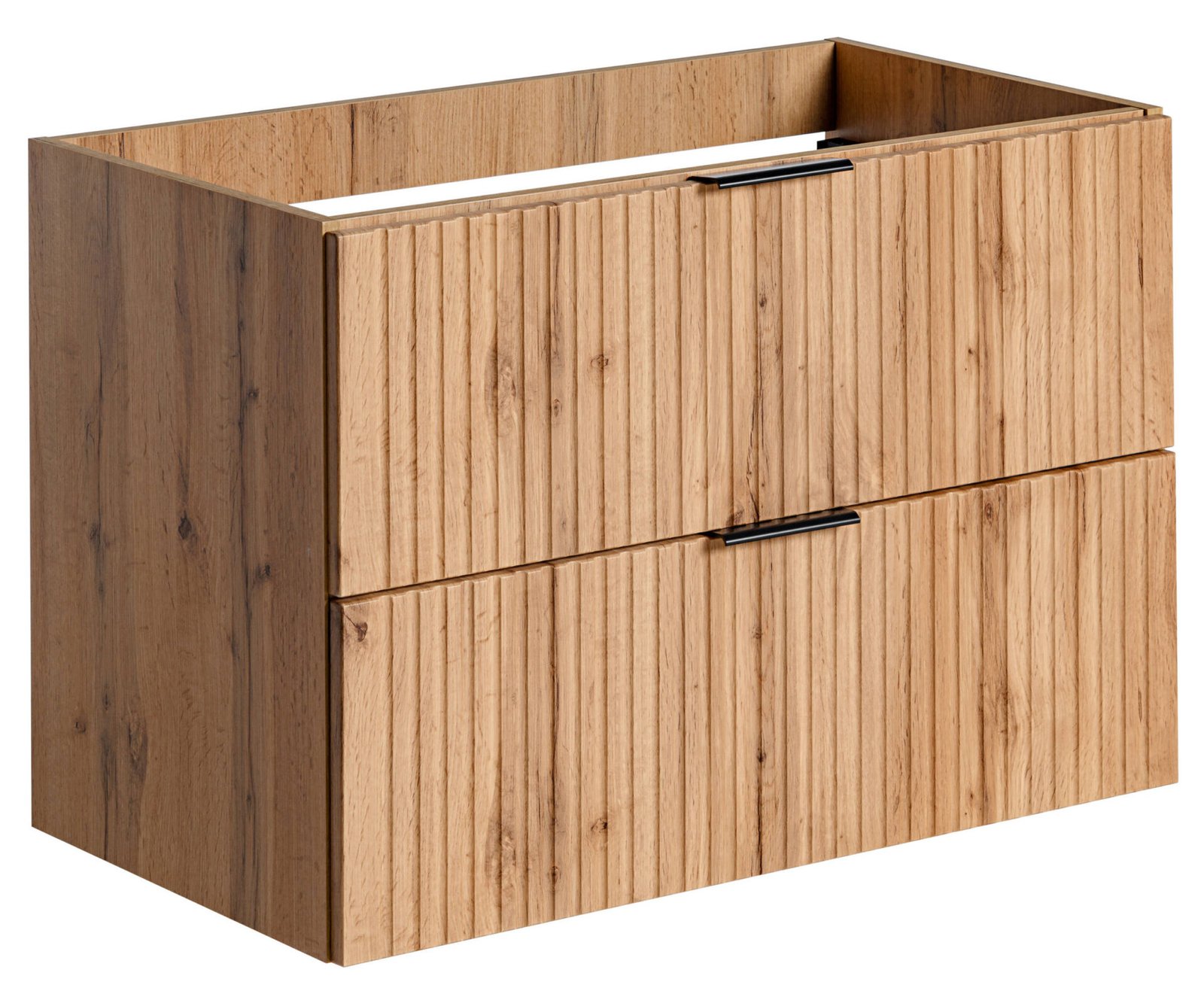 80 cm ADEL OAK cabinet with SMILE washbasin set - Image 6