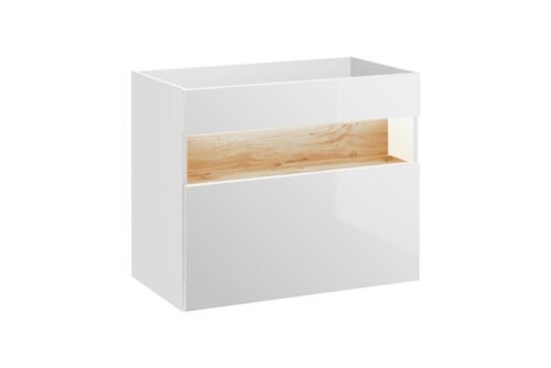 Bahama white 80 cm washbasin cabinet