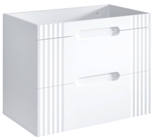 Washbasin cabinet 80 cm FIJI WHITE