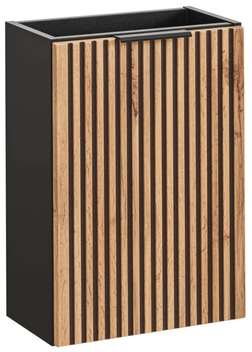 Xilo Black Wotan 82-40- D-1D washbasin cabinet