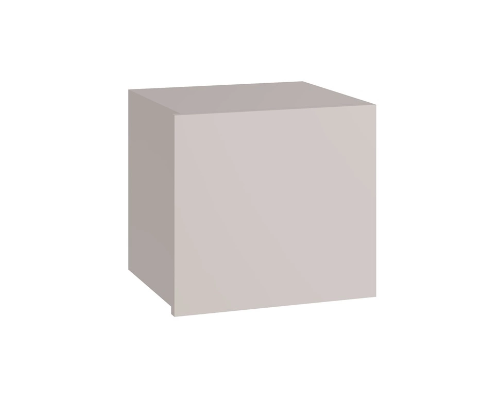 CALABRINI 34 cm beige wall cabinet, minimalist design, stylish living room cabinet, simple shape, suitable for any interior