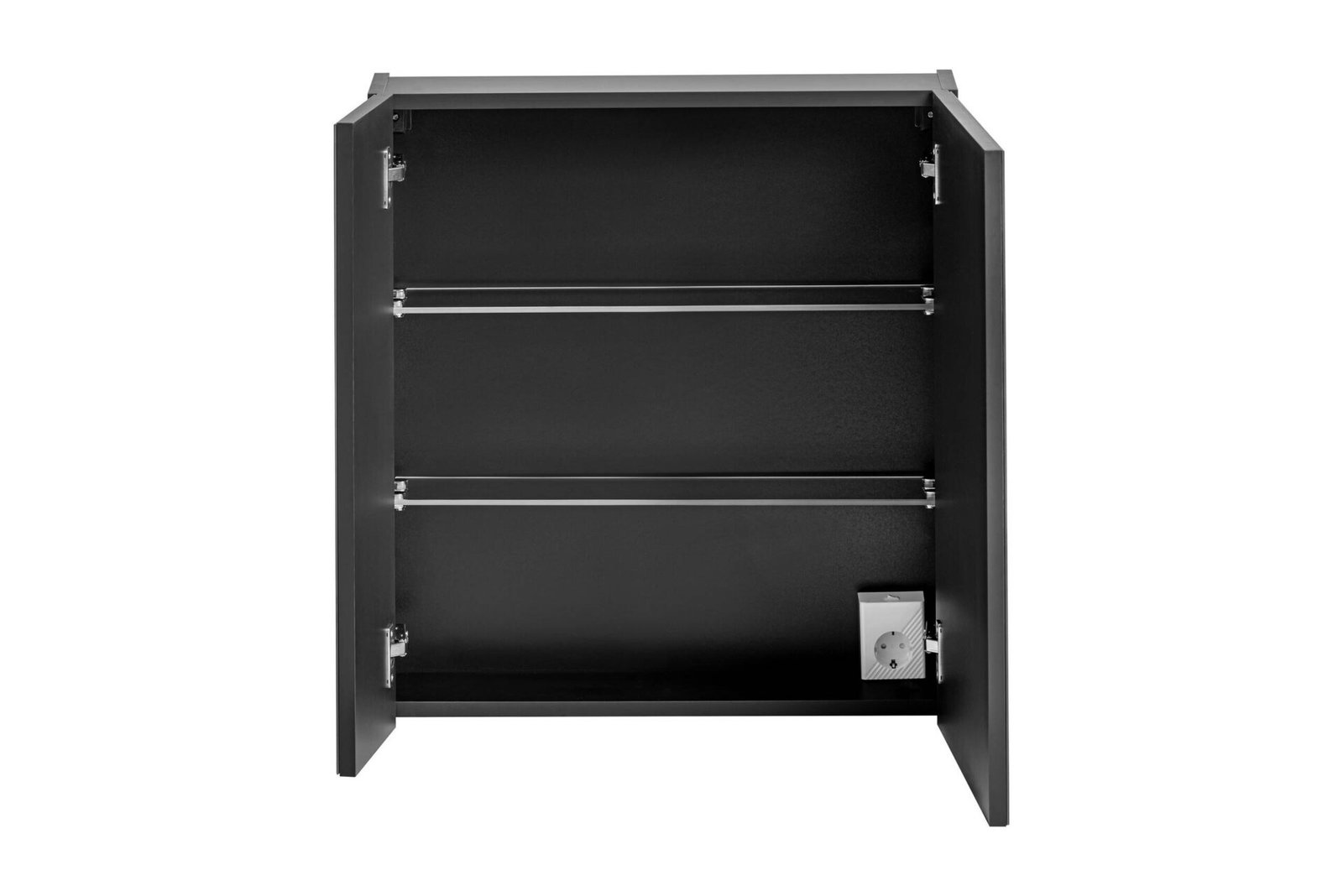 Mirror cabinet, 60 cm, Santa Fe, black - Image 3