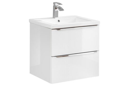 Cabinet with washbasin 60 cm Capri white 820