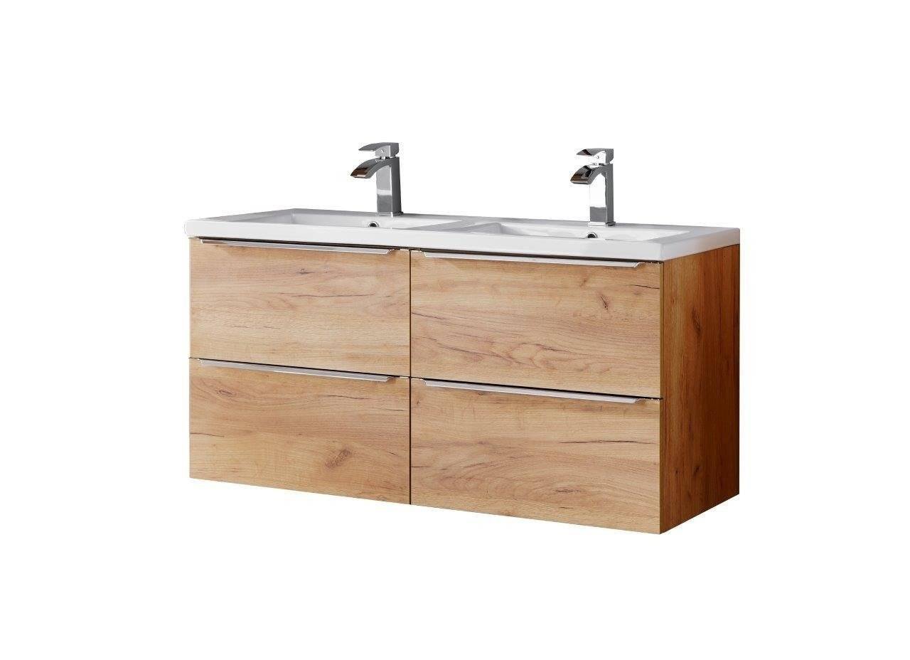 60 cm cabinets with 120 cm sink, oak "Capri 820"