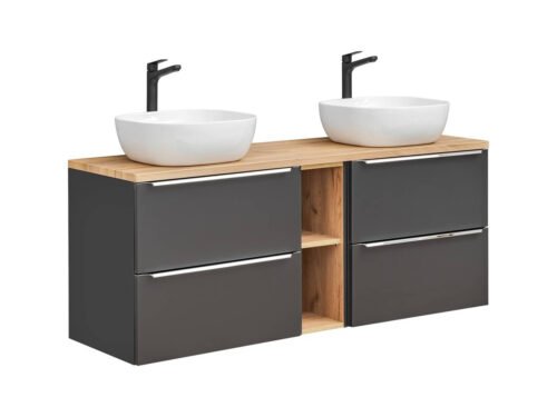 Cabinets with 120 cm sink Capri Cosmos 820 + countertop + sinks