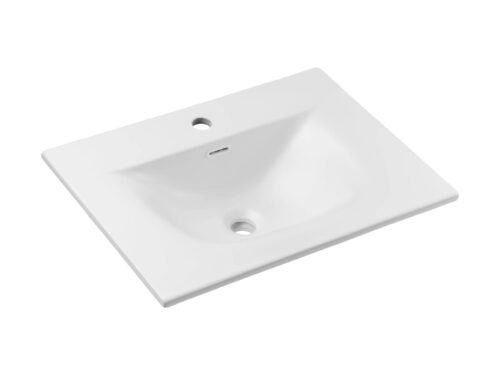 Ceramic furniture washbasin 60 cm SKY 1 60 MATT WHITE E-8099-60 Matt White
