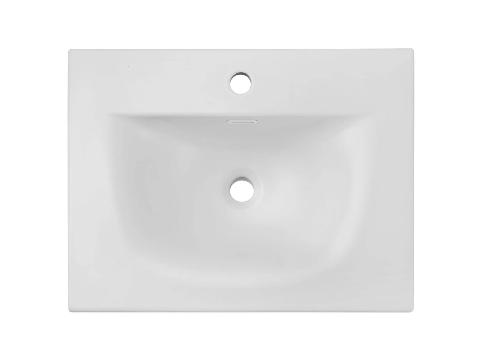 Ceramic furniture washbasin 60 cm SKY 1 60 MATT WHITE E-8099-60 Matt White - Image 2