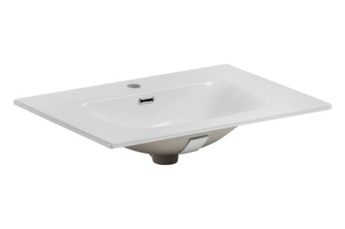 Ceramic furniture washbasin 70 cm SKY 70-8099 white glossy