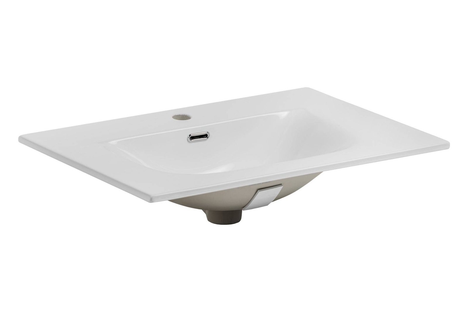 Ceramic furniture washbasin 70 cm SKY 70-8099 white glossy
