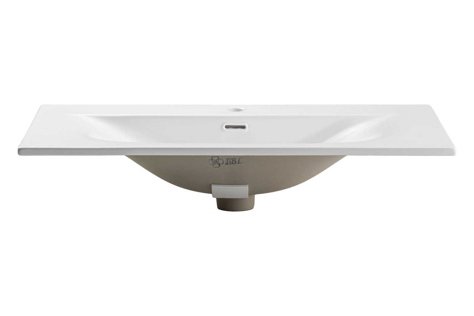 Ceramic furniture washbasin 80 cm SKY 1 80 DP MATT WHITE E-8099-80 White matt - Image 2