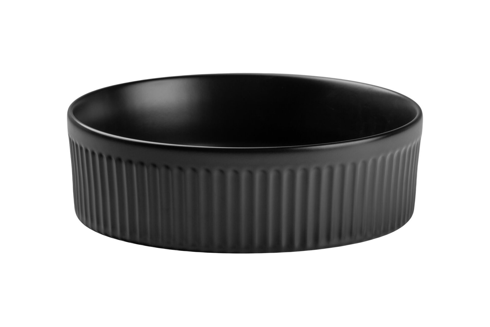 BEYOND 2 BLACK E-6565 Ceramic countertop washbasin, matte black - Image 2