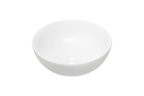 Ceramic countertop washbasin UN-DOMI-MW matte white