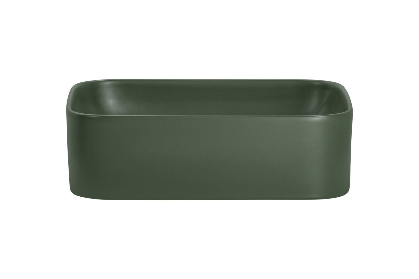 Ceramic countertop washbasin UN-KAMA-MFG-50 matte green - Image 2