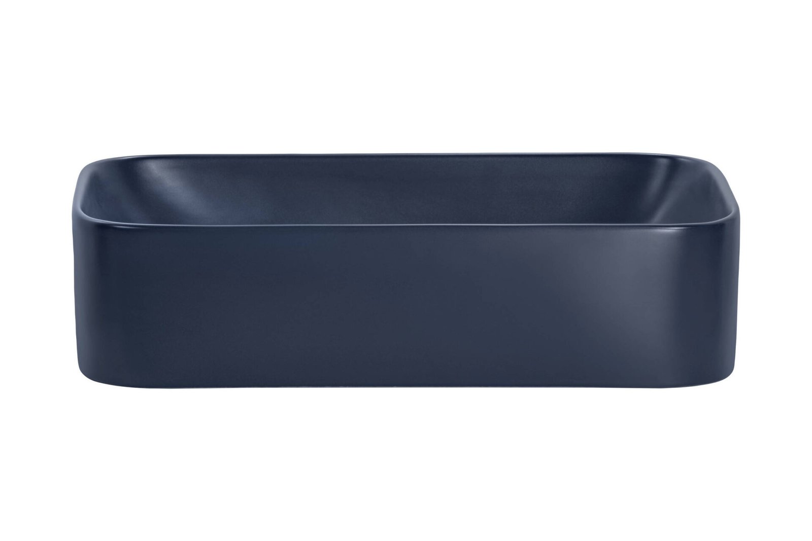 Ceramic countertop washbasin UN-KAMA-MNB-60, matte, dark blue - Image 2