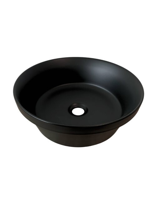 Ceramic countertop washbasin UN-MADA-MB 115MB matte black