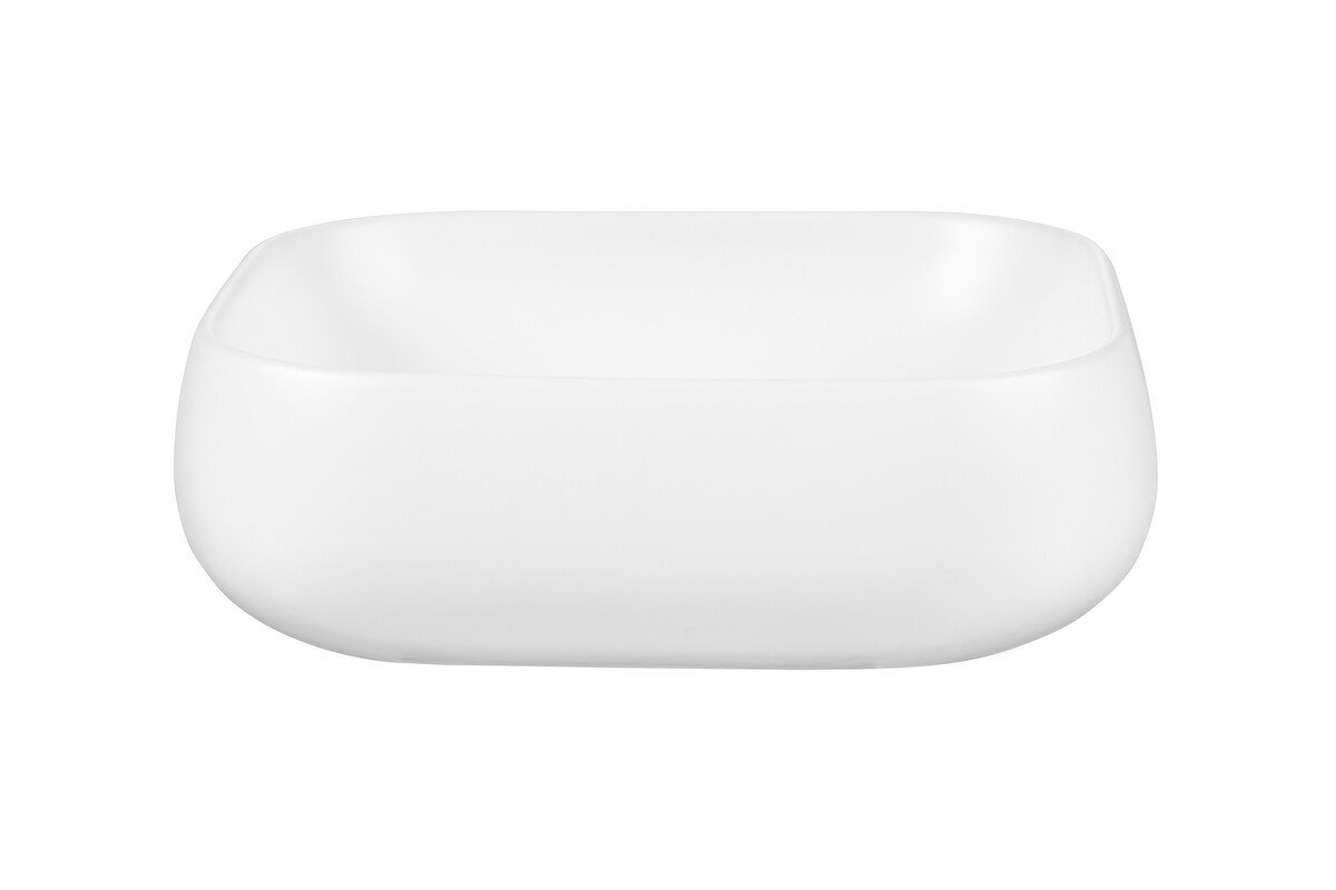 Ceramic countertop washbasin UN-NIKA-MW 78103MW matte white - Image 2