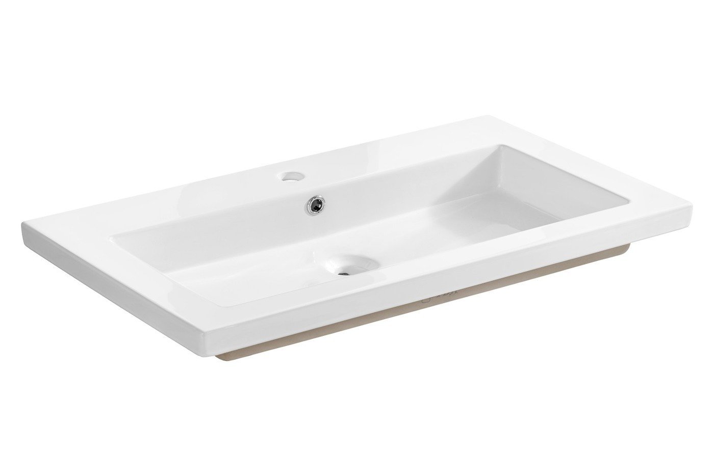 Vanity unit with washbasin 80 cm, oak "Capri 821" - Image 3