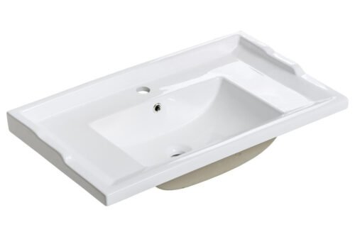 Retro ceramic washbasin 60 cm