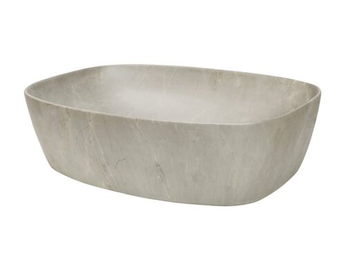 Ceramic countertop washbasin ANNA-MY1 matte surface 50.5 cm