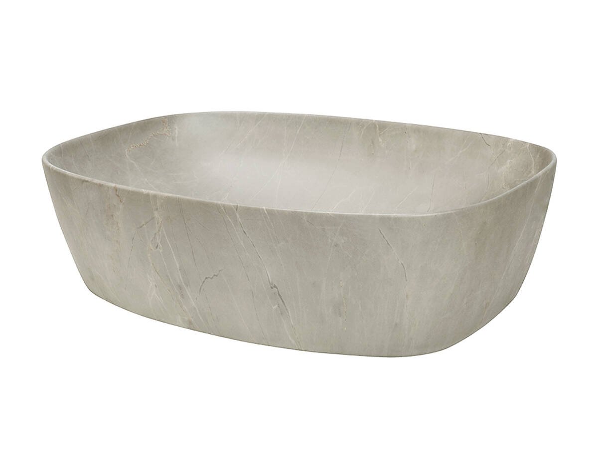 Ceramic countertop washbasin ANNA-MY1 matte surface 50.5 cm
