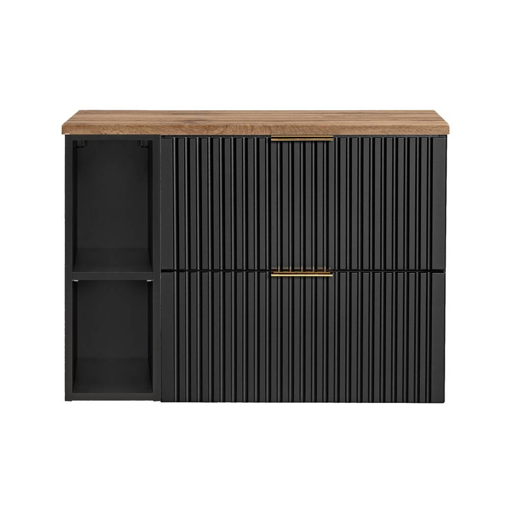 Set 80 cm ADEL BLACK with table top