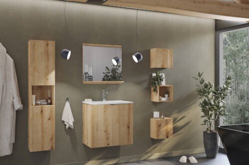 Bathroom furniture set “Nova Oak”, 50 cm