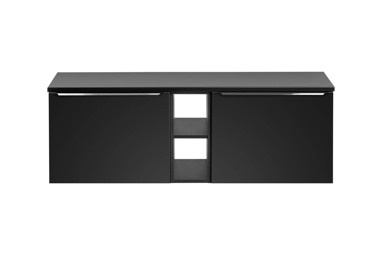 Bathroom furniture set "Santa Fe", black, 140 cm - Image 2