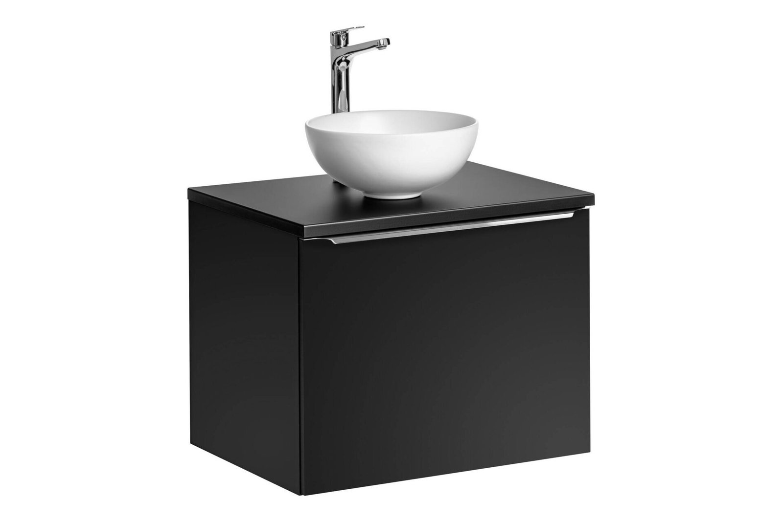Bathroom furniture set "Santa Fe", black, 60 cm