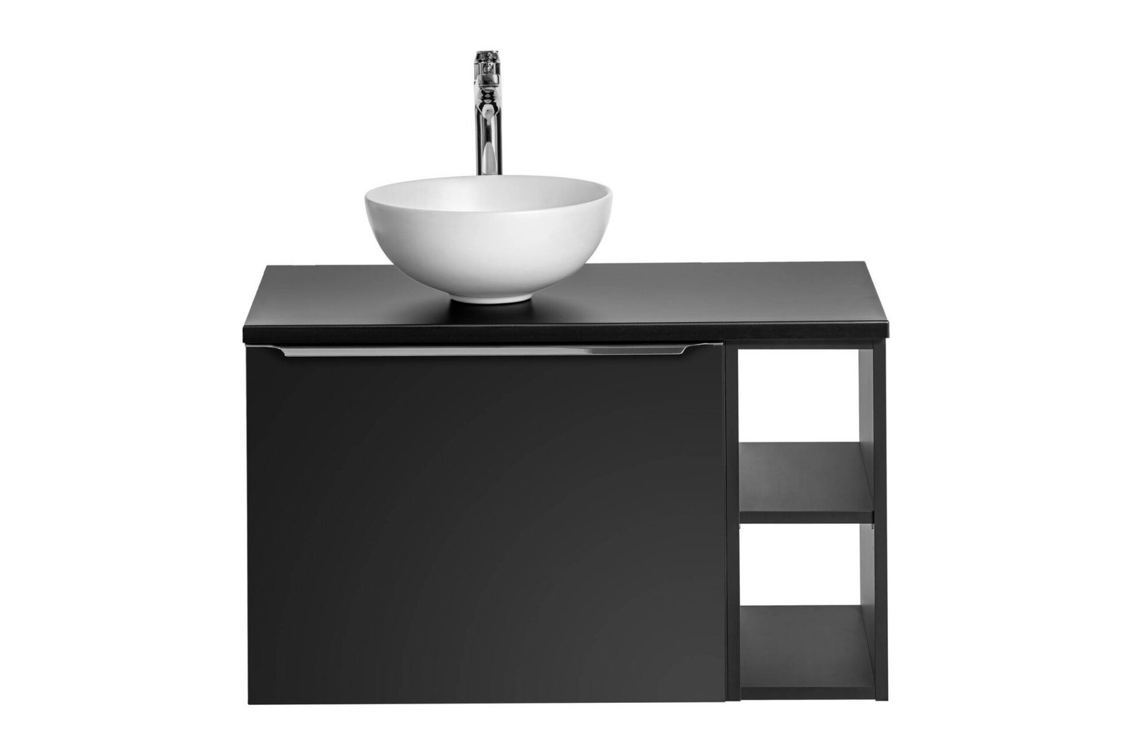 Bathroom furniture set "Santa Fe", black, 80 cm - Image 2