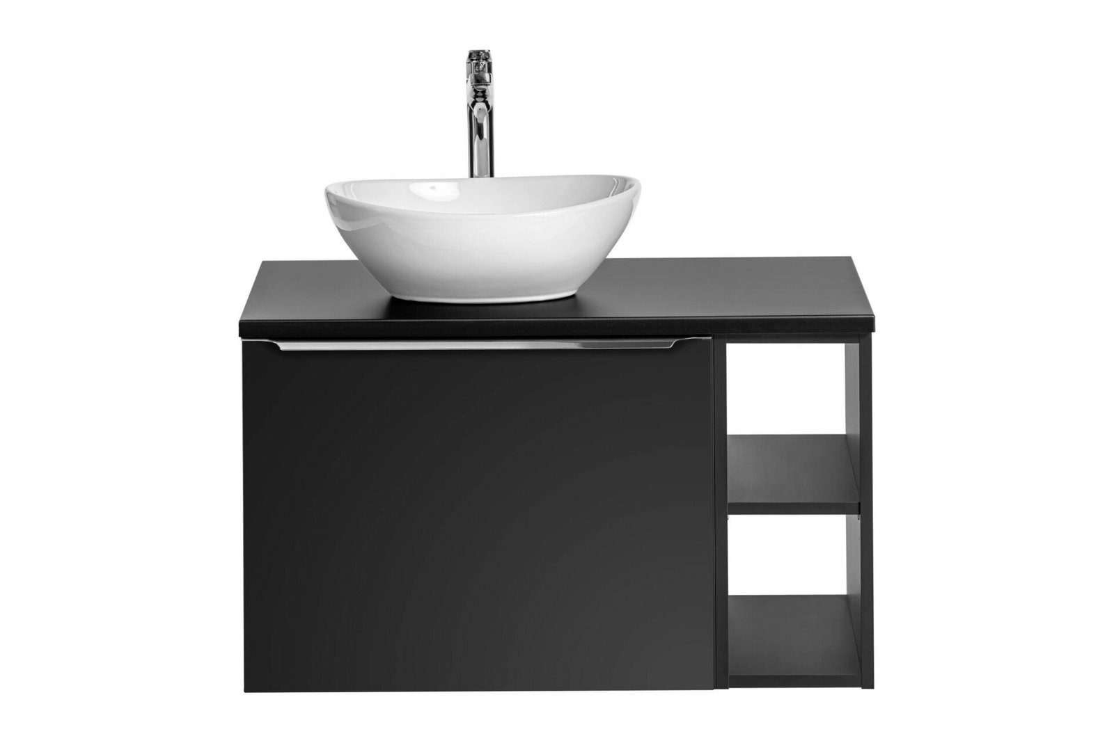 Bathroom furniture set "Santa Fe", black, 80 cm - Image 2