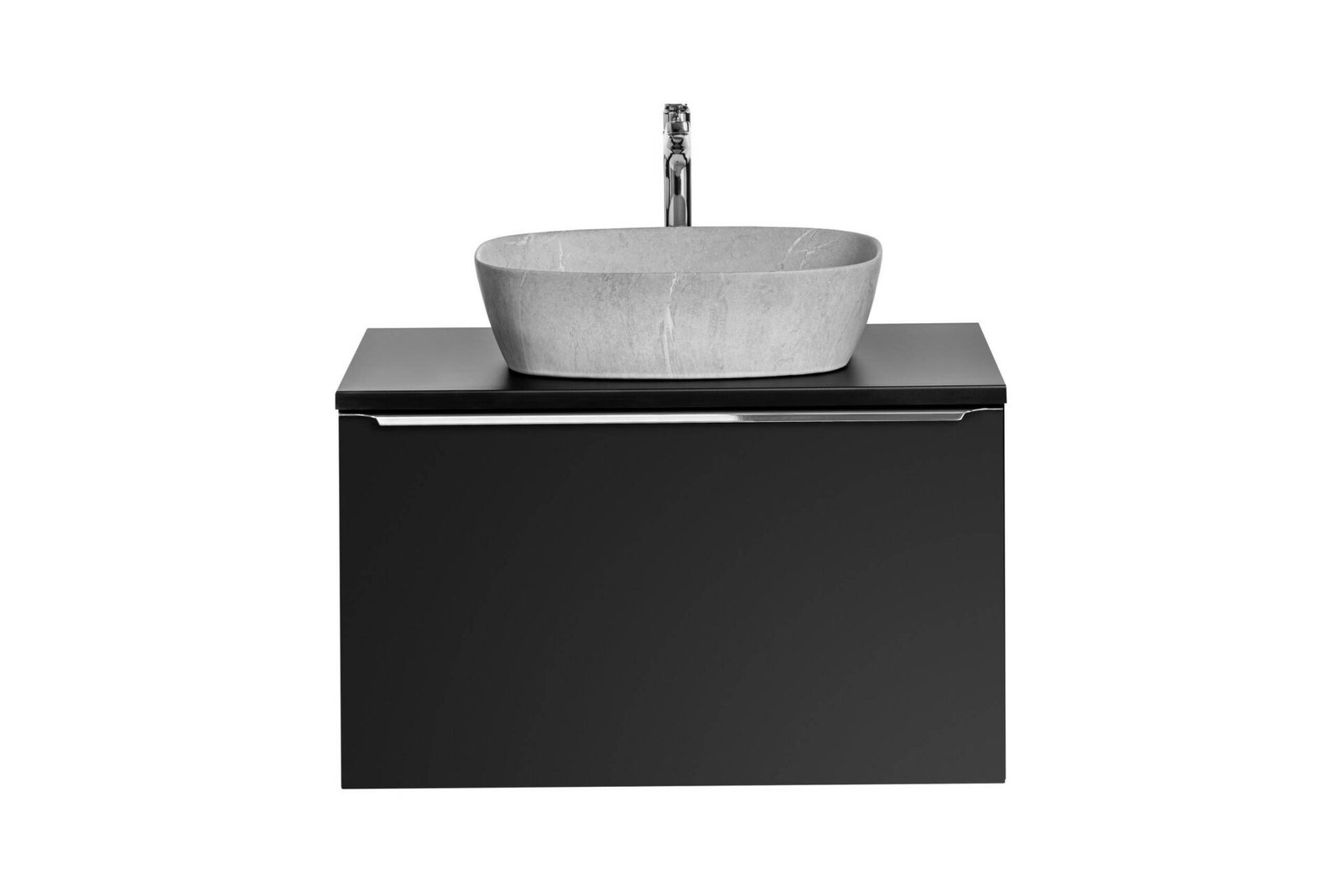 Bathroom furniture set "Santa Fe", black, 80 cm - Image 2