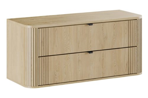 Washbasin cabinet with countertop set 120 cm Ovalia Cremona