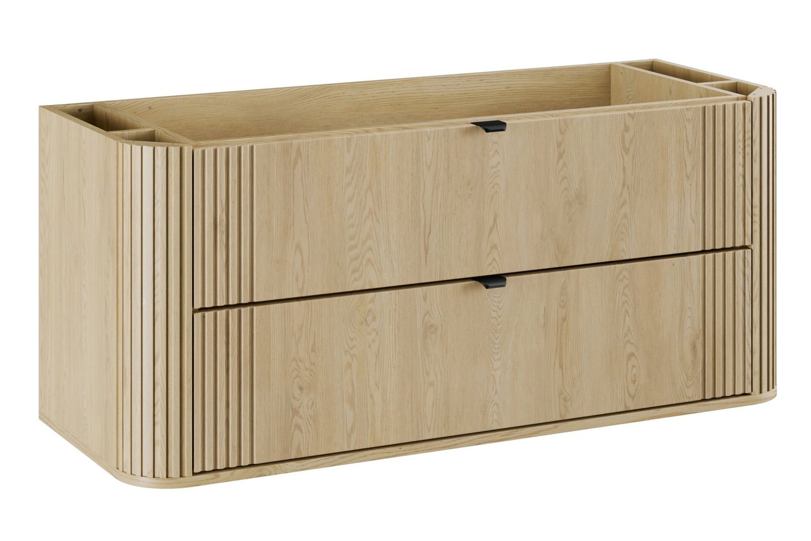 Washbasin cabinet with countertop set 120 cm Ovalia Cremona - Image 2