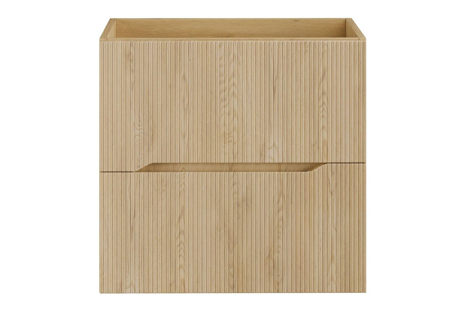 60 cm washbasin cabinet with countertop and high Nordic Cremona column set - Image 4