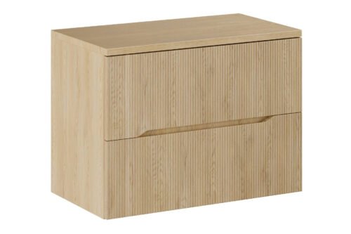 Washbasin cabinet with countertop set, 80 cm, Nordic Cremona