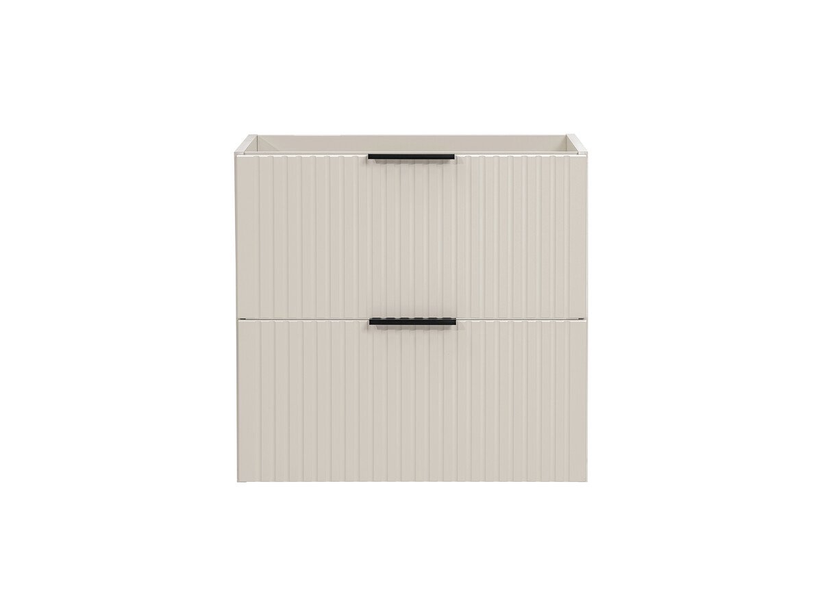 Washbasin cabinet with 100 cm countertop and cabinet with basket set "Adel Cashmere" - Image 7