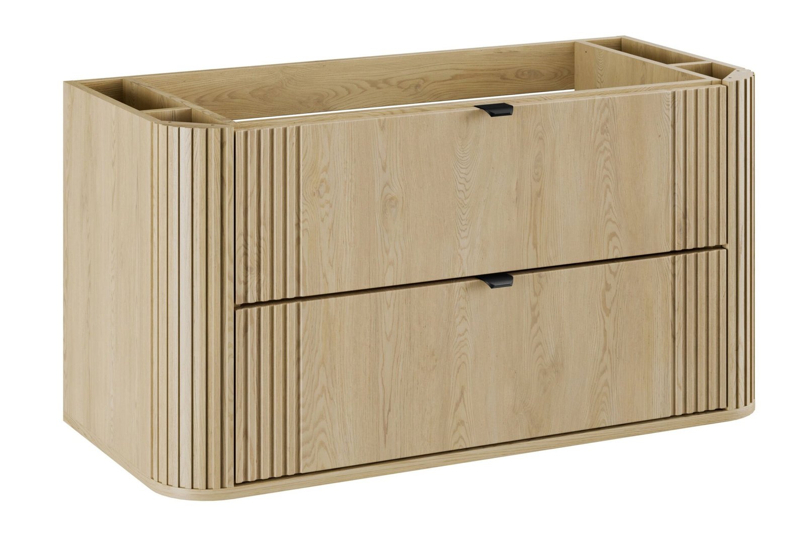 Ovalia Cremona countertop cabinet and countertop washbasin 100 cm set - Image 2