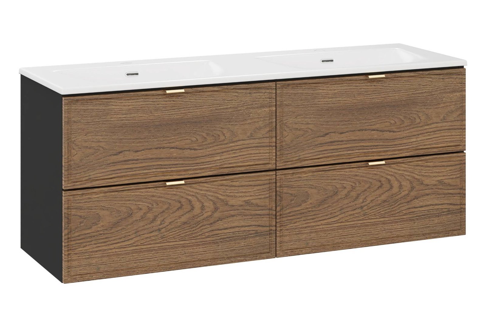 Talia Casella double washbasin, 120 cm, 4 drawers