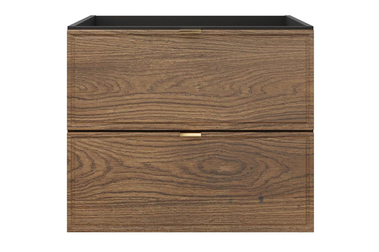 Cabinet with double washbasin 120 cm and 2 semi-columns, 2 mirrors and toilet set, Talia Casella matte black - Image 3