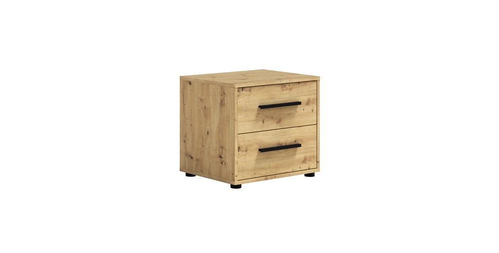 Maxione oak handmade bedroom furniture set, elegant and versatile bedroom furniture, tasteful handles, high-quality production - Image 2