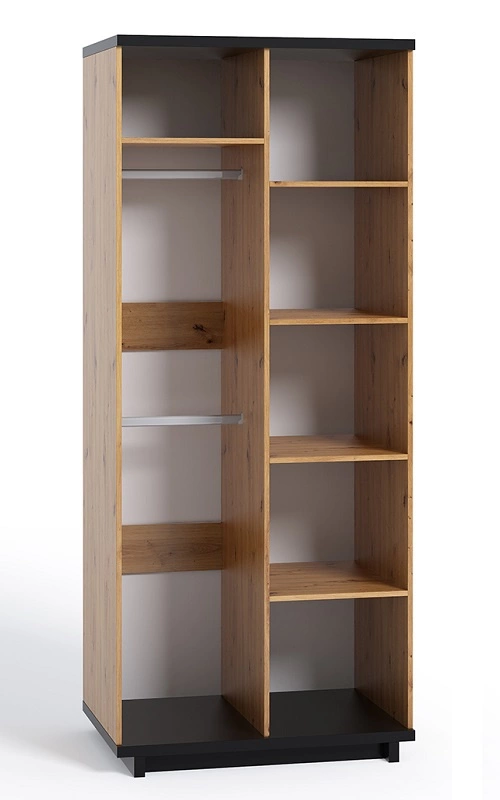 Simi GB Artisan oak/black bedroom furniture set. Modern design bedroom furniture set made of high quality laminated board - Image 3